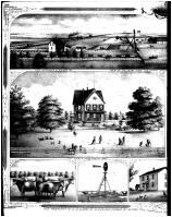 Richard Fox, D M Marsh of Cleveland Farmed, Aesidence, Eclipse Wind Mill Left, Douglas County 1875